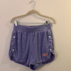 Nike button side track short